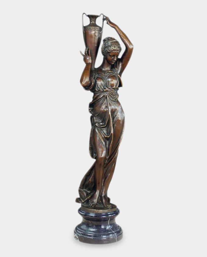 Hebe the Goddess Bronze Sculpture