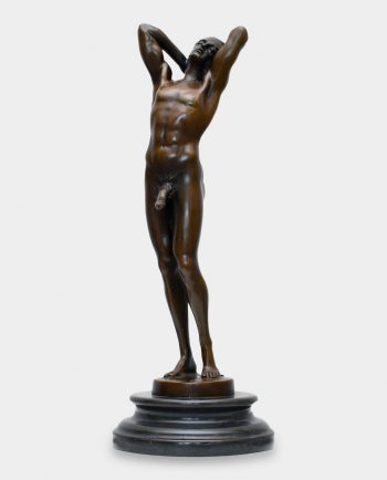 Naked Man Bronze Sculpture