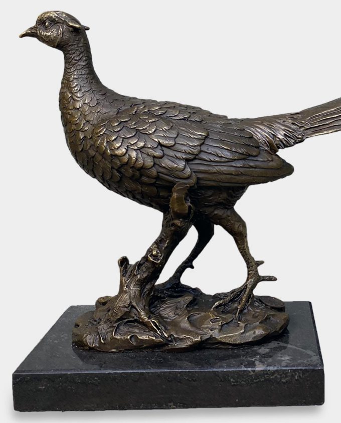 Royal Pheasant Bronze Sculpture