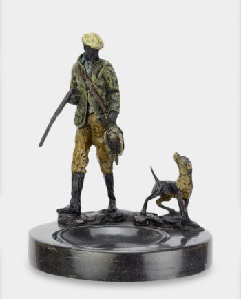 Pheasant Shooting Ornament Hunting Vintage Style Statue Country Sports Figurine 
