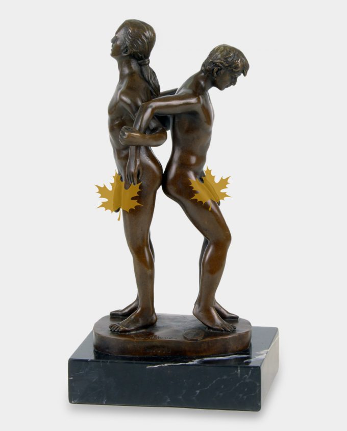 Men Nude Bronze Sculpture