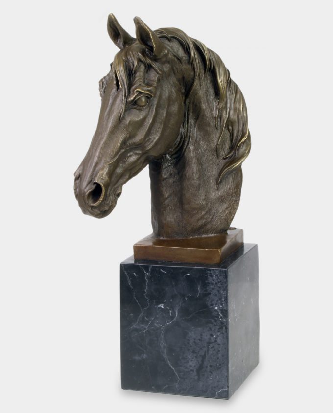 Horse Trophy Bronze Sculpture