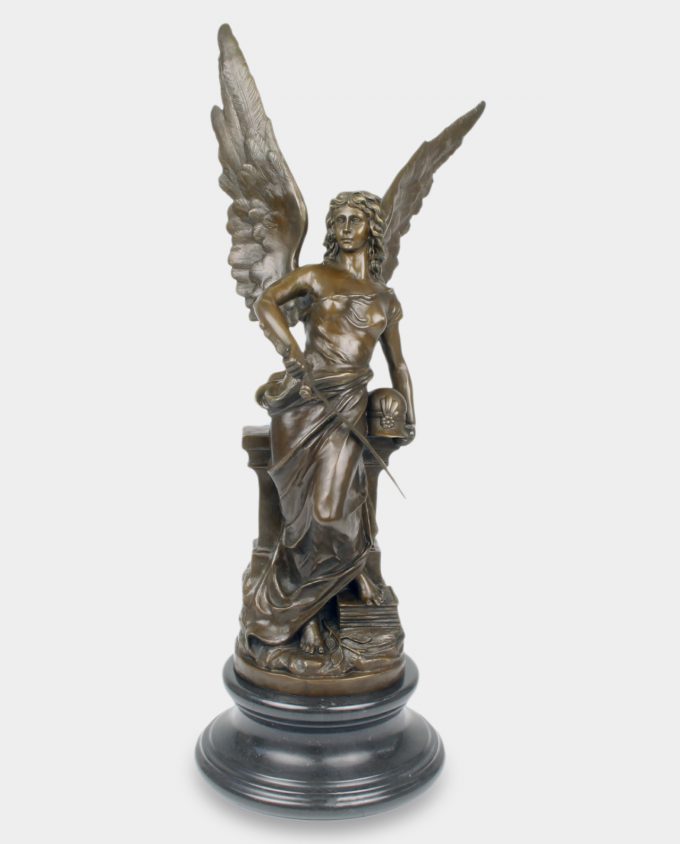 Minerva the Goddess Bronze Sculpture
