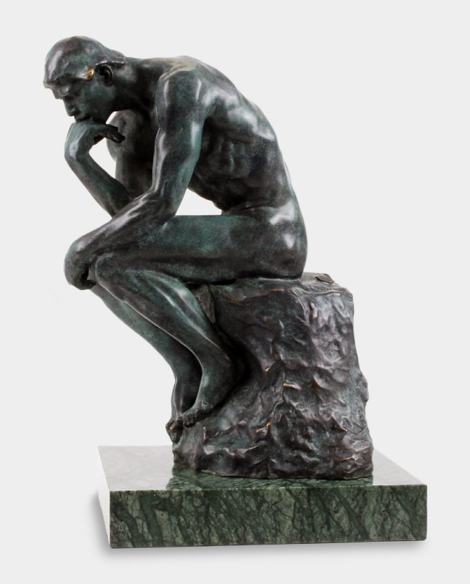 The Thinker Bronze Sculpture 37.5 cm