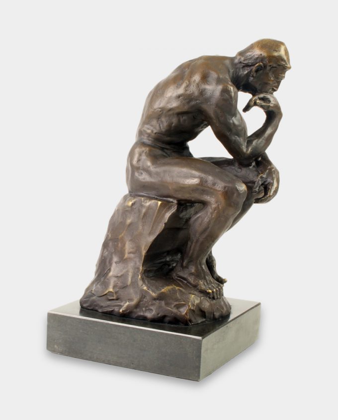 The Thinker Bronze Sculpture 30.5 cm