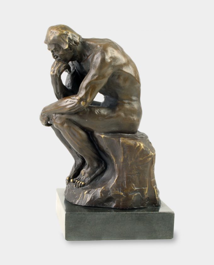 The Thinker Bronze Sculpture 30.5 cm