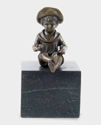Baby Boy Bronze Sculpture