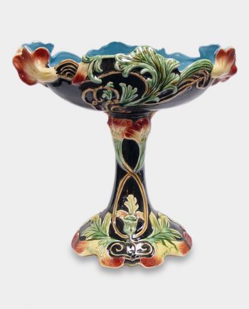 Ceramic Plateau in Art Nouveau Style