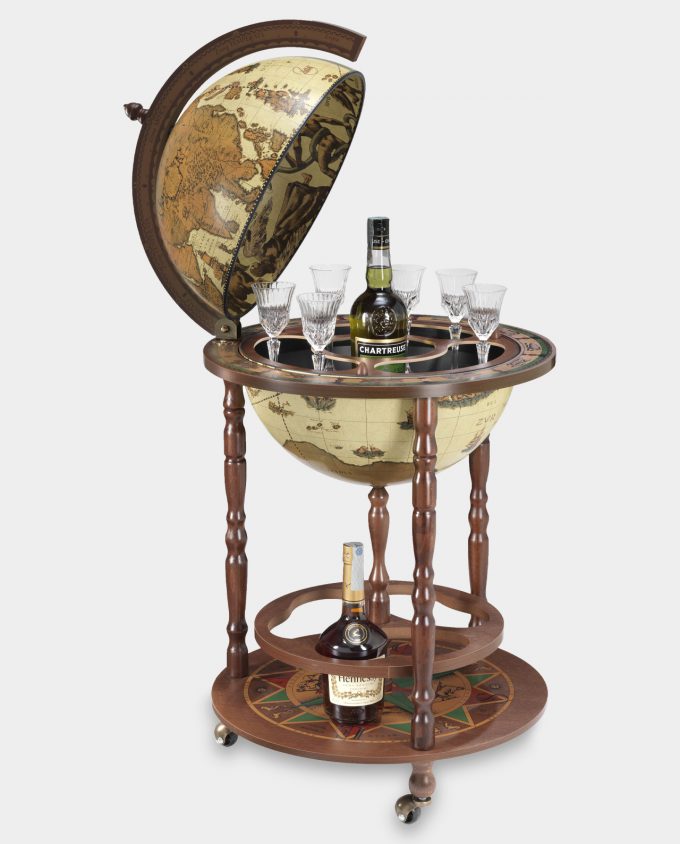 Bar Globe Drinks Cabinet Zoffoli Giunone Safari