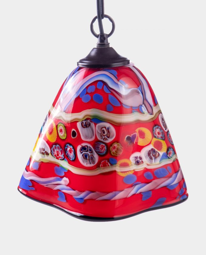 Pendant Lamp in Murano Style Folk