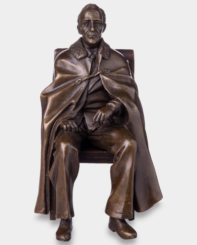 Franklin D. Roosevelt Bronze Sculpture