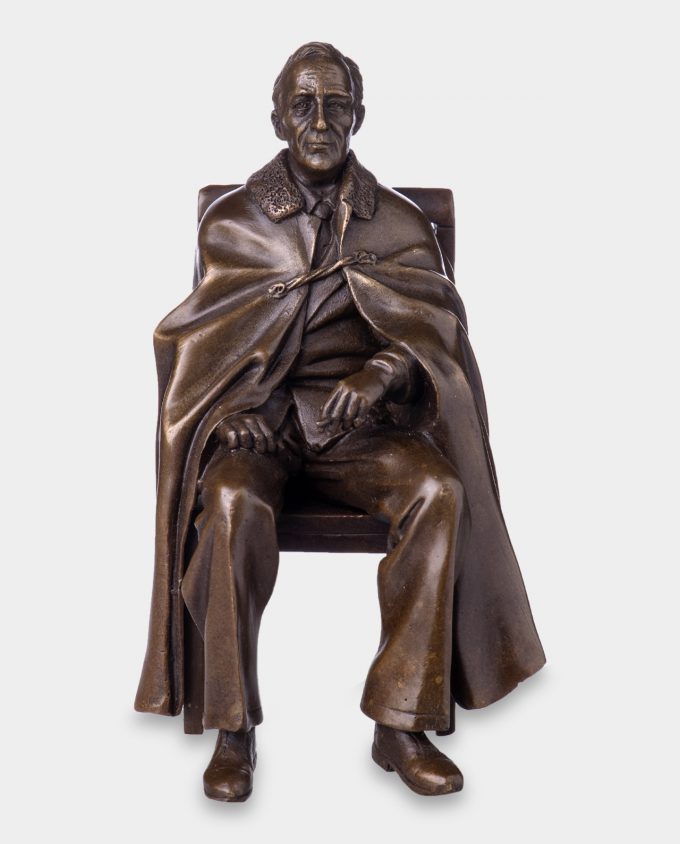 Franklin D. Roosevelt Bronze Sculpture