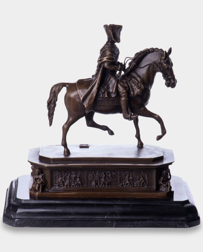 Frederick II on Horse Bronze Sculpture