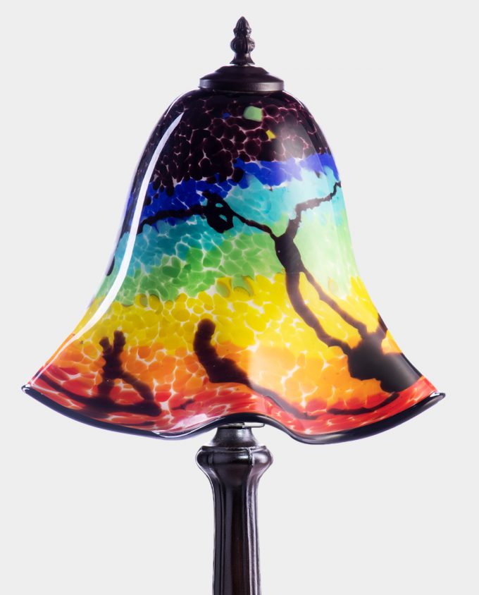 Table Lamp in Murano Style Safari