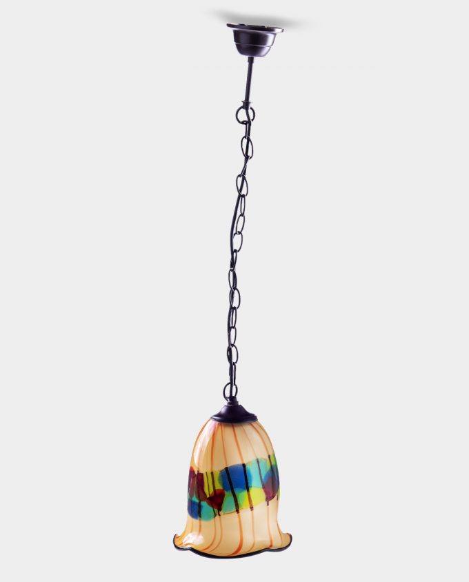 Pendant Lamp in Murano Style Bell