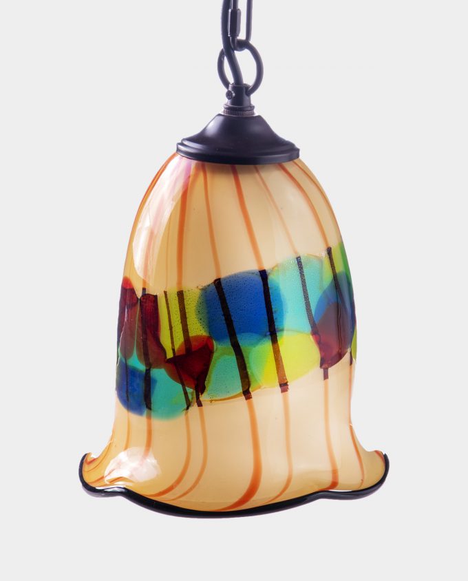 Pendant Lamp in Murano Style Bell