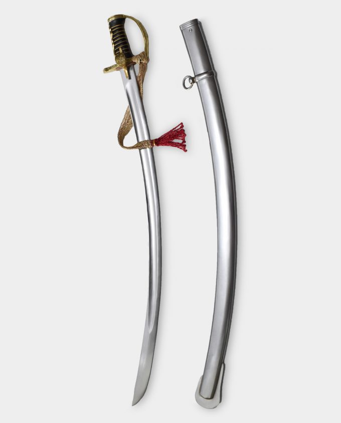 Hussar Saber with Scabbard for Combat