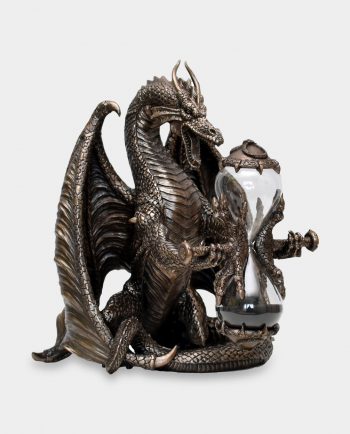 Dragon with Hourglass Time Keeper