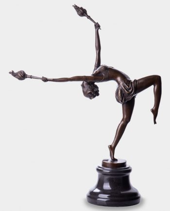 Fire Dancer Bronze Sculpture