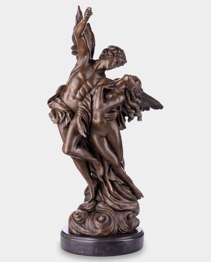 Cupid and Psyche Bronze Sculpture
