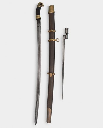 Cossack Saber with Scabbard and Bayonet Shashka Vintage Look