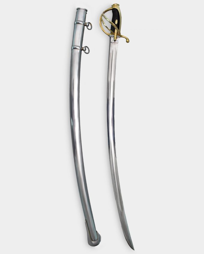 Saber of the Polish Kingdom with Scabbard for Sharpening and Combat