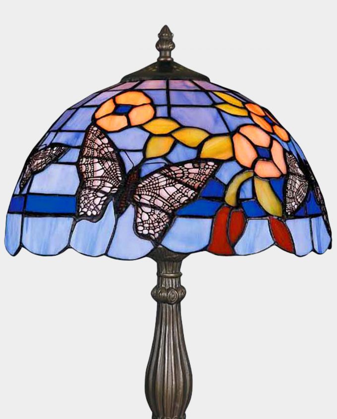 Stained Glass Lamp Butterfly