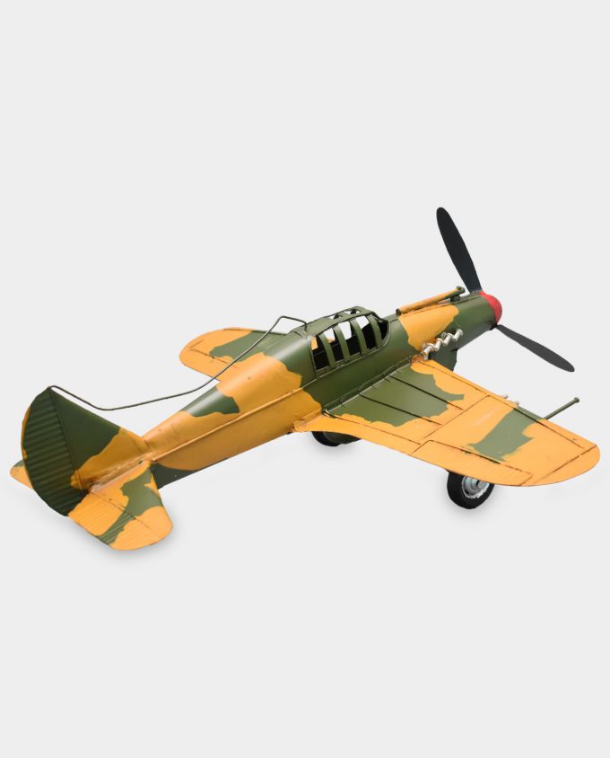 Military Moro Airplane Metal Model