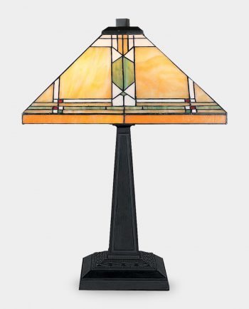 Large Table Lamp Stained Glass in Tiffany Style Egypt