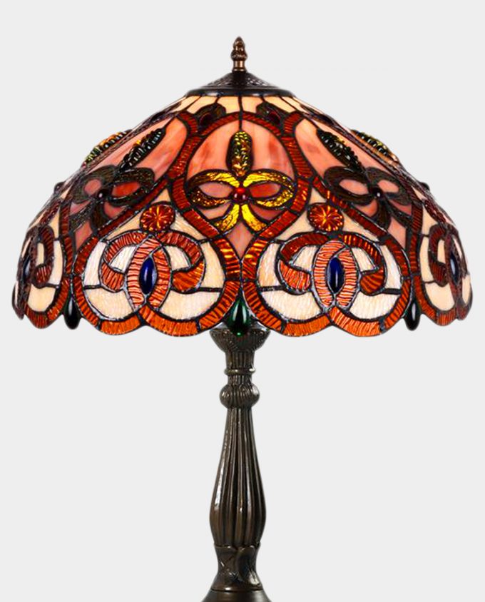 Stained Glass Lamp Rococo