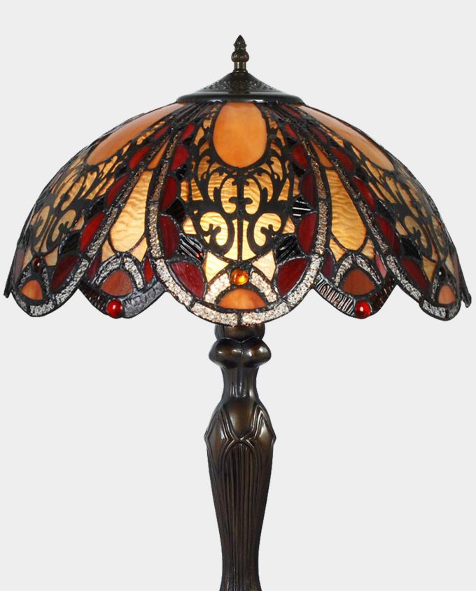 Stained Glass Lamp Art Nouveau