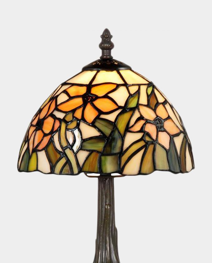 Stained Glass Lamp Daisy