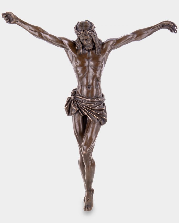 Jesus on the Cross Bronze Sculpture