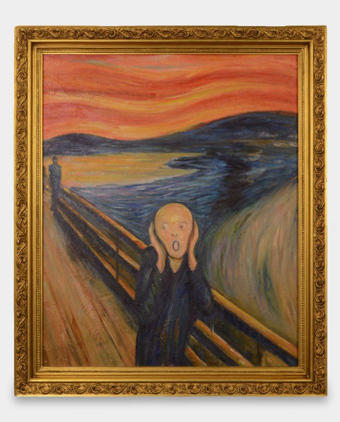 Oil Painting The Scream