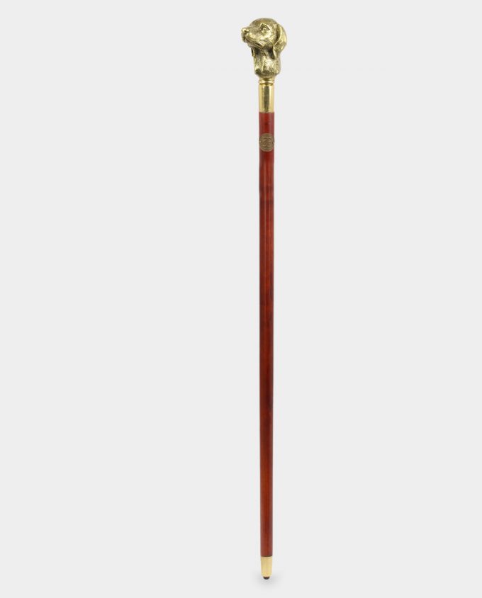 Exclusive Walking Stick with a Dog's Head