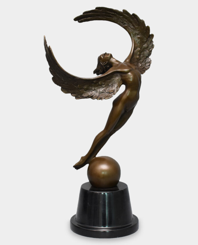 The Flight of Icarus Bronze Sculpture