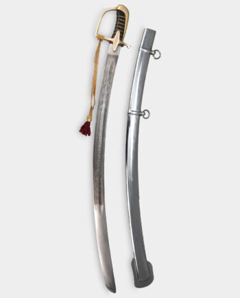 Polish Officer Saber W.Murilla Engraved with Scabbard