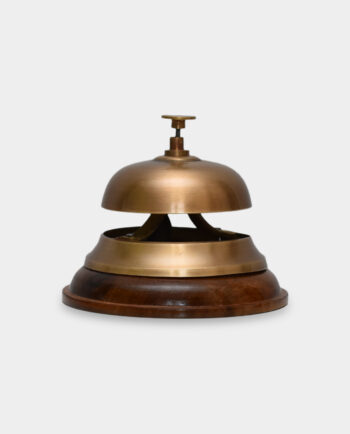 Hotel Reception Bell Brass