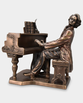 Fryderyk Chopin at the Piano Sculpture