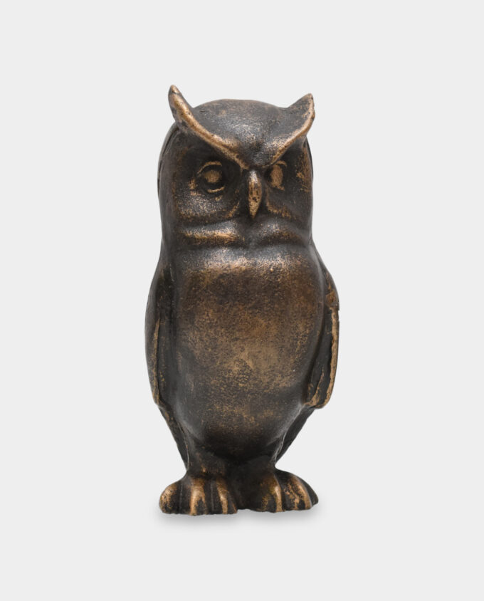 Owl Decorative Cast Iron Figure