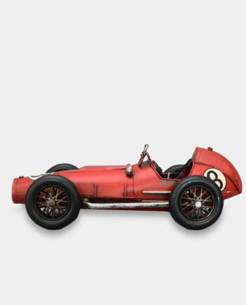 Race Car Red Metal Model