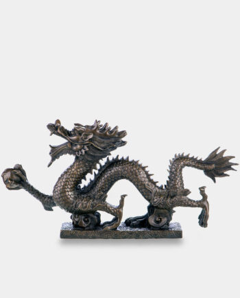 Chinese Dragon Bronze Sculpture