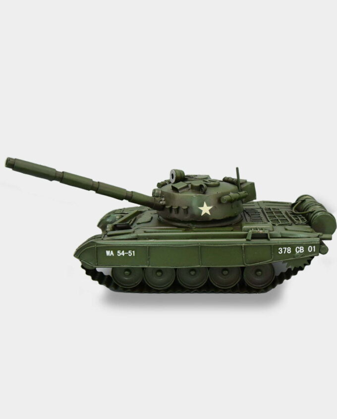 Green Tank Military Metal Model