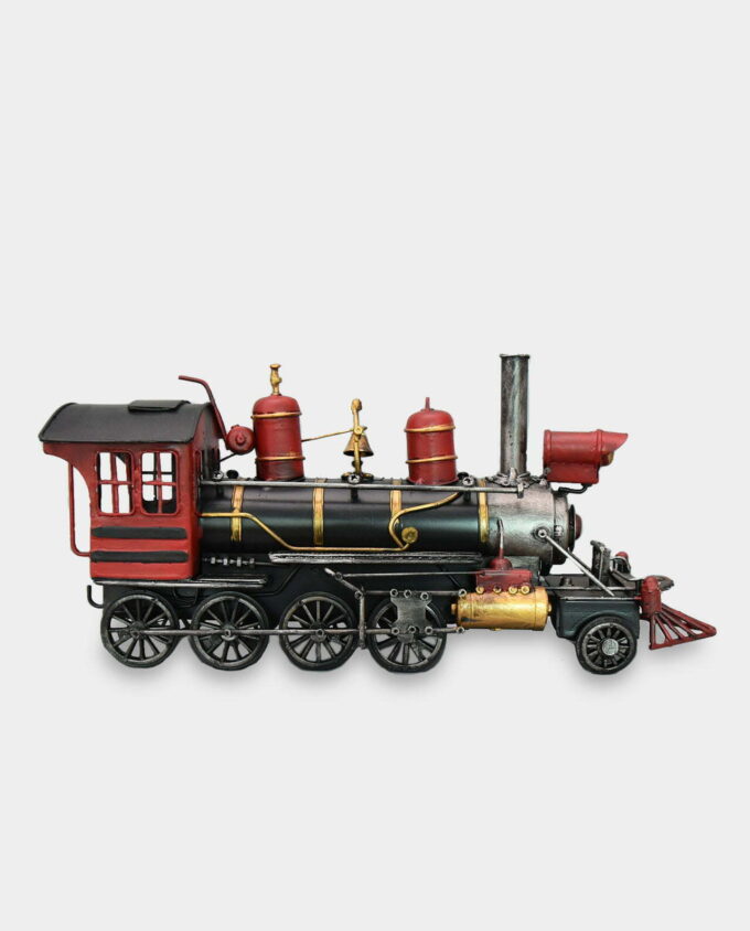 Black Locomotive Metal Model