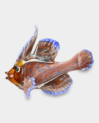 Glass Figure Murano Style Mandarin Fish