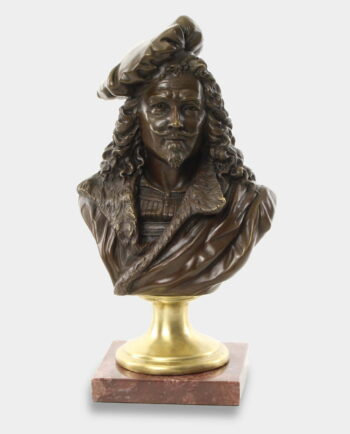 Bust of Rembrandt Bronze Sculpture