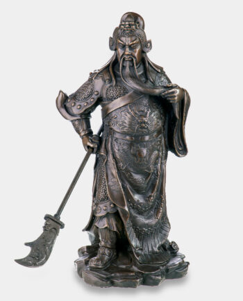 Samurai Japanese Warrior Large Bronze Sculpture