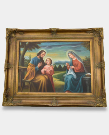 Holy Family MAdonna Joseph and Jesus Oil Painting