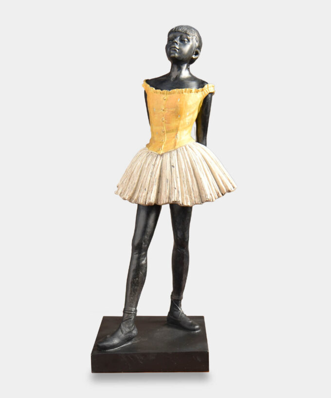 14 Year Old Ballerina Patinated Figurine Fantastic Gift for Dancer