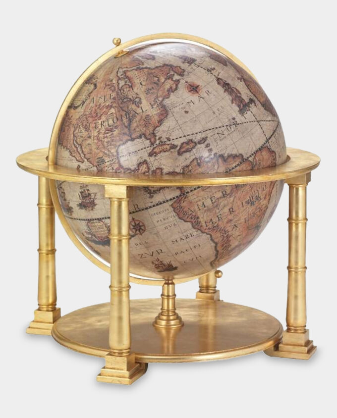 Floor Globe Zoffoli Colosso Gold